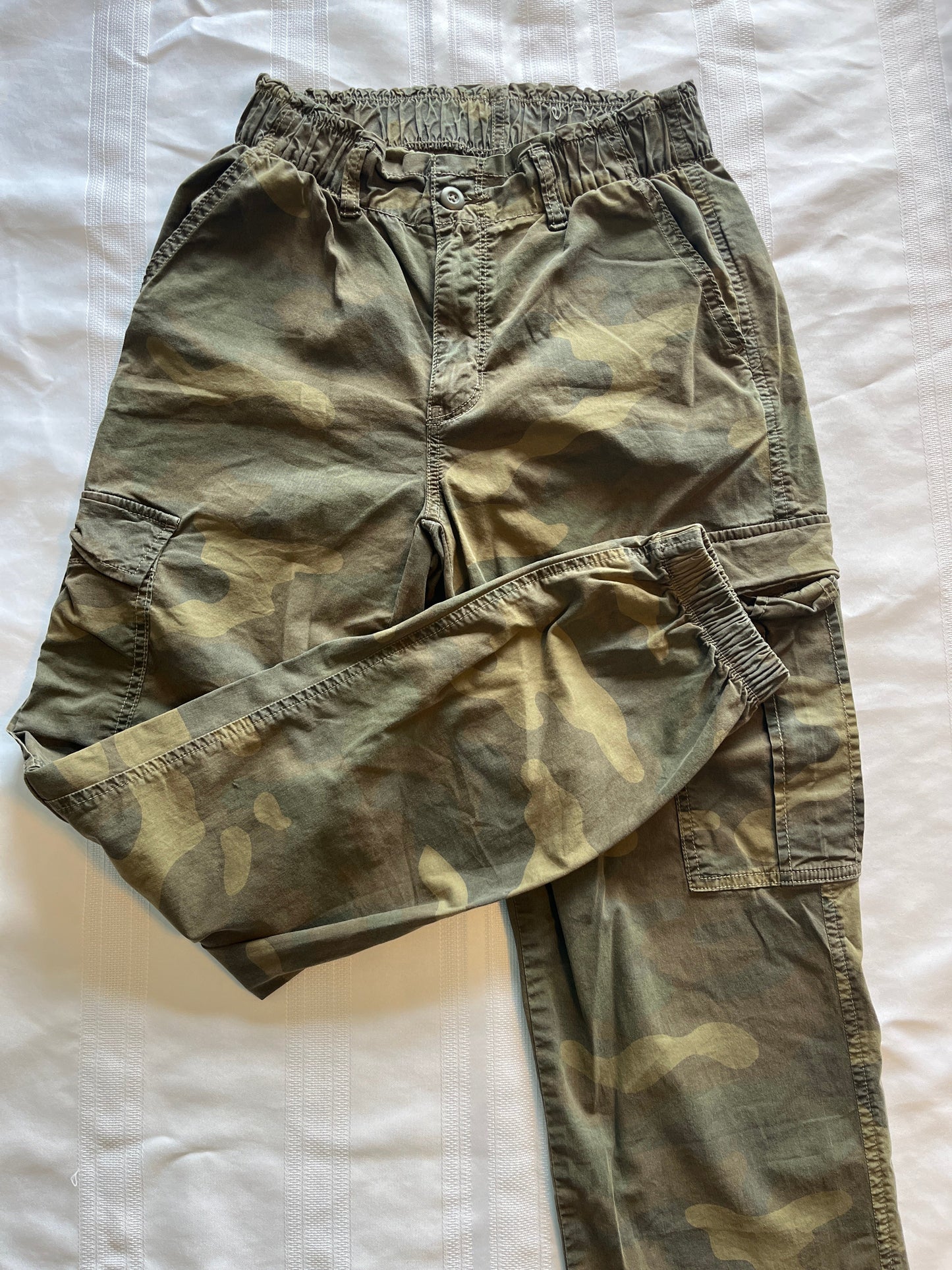 #29 Junior's size 2 American Eagle camo pants EUC