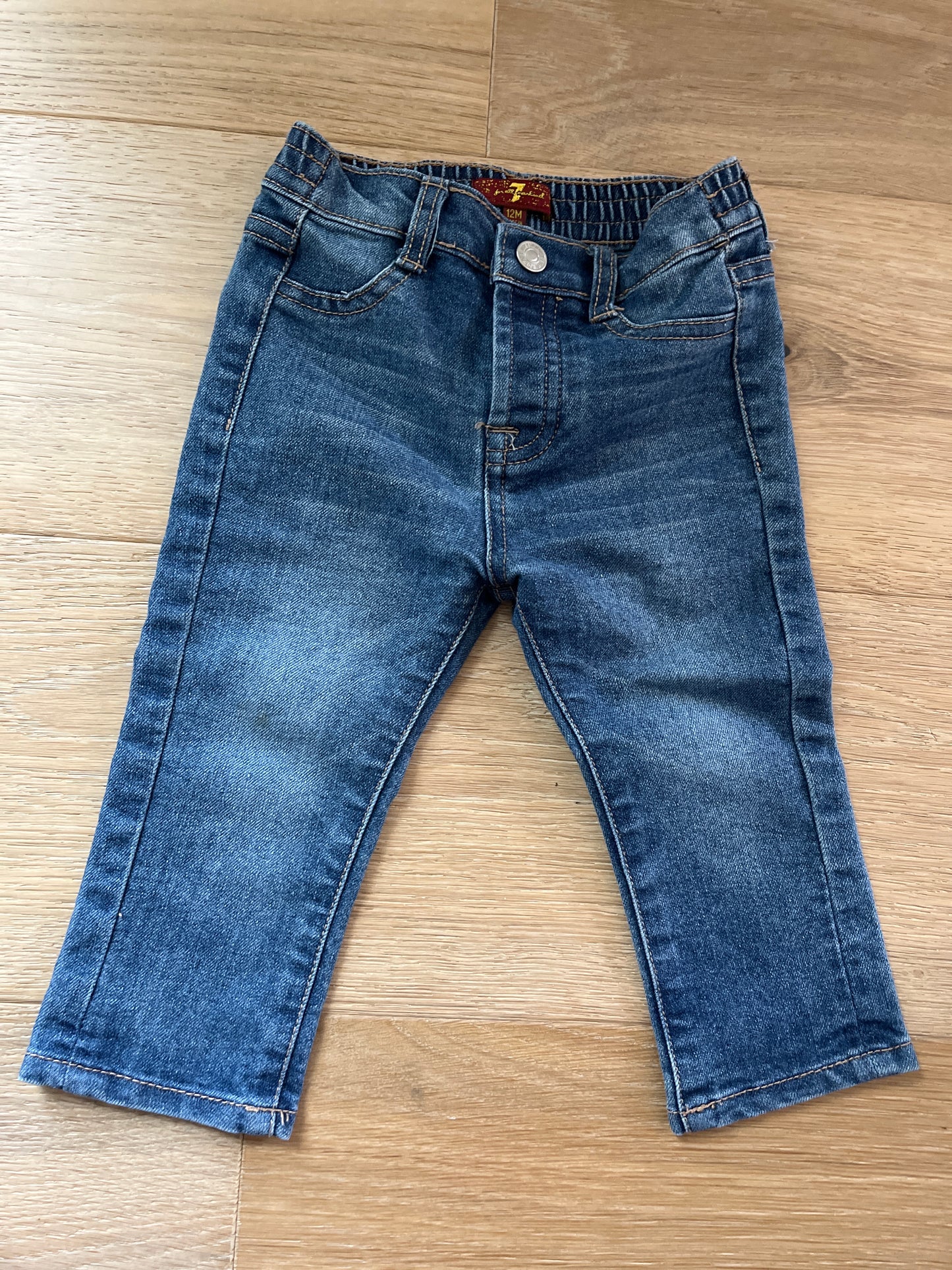 #110 7 For All Mankind Boys 12 Months Jeans