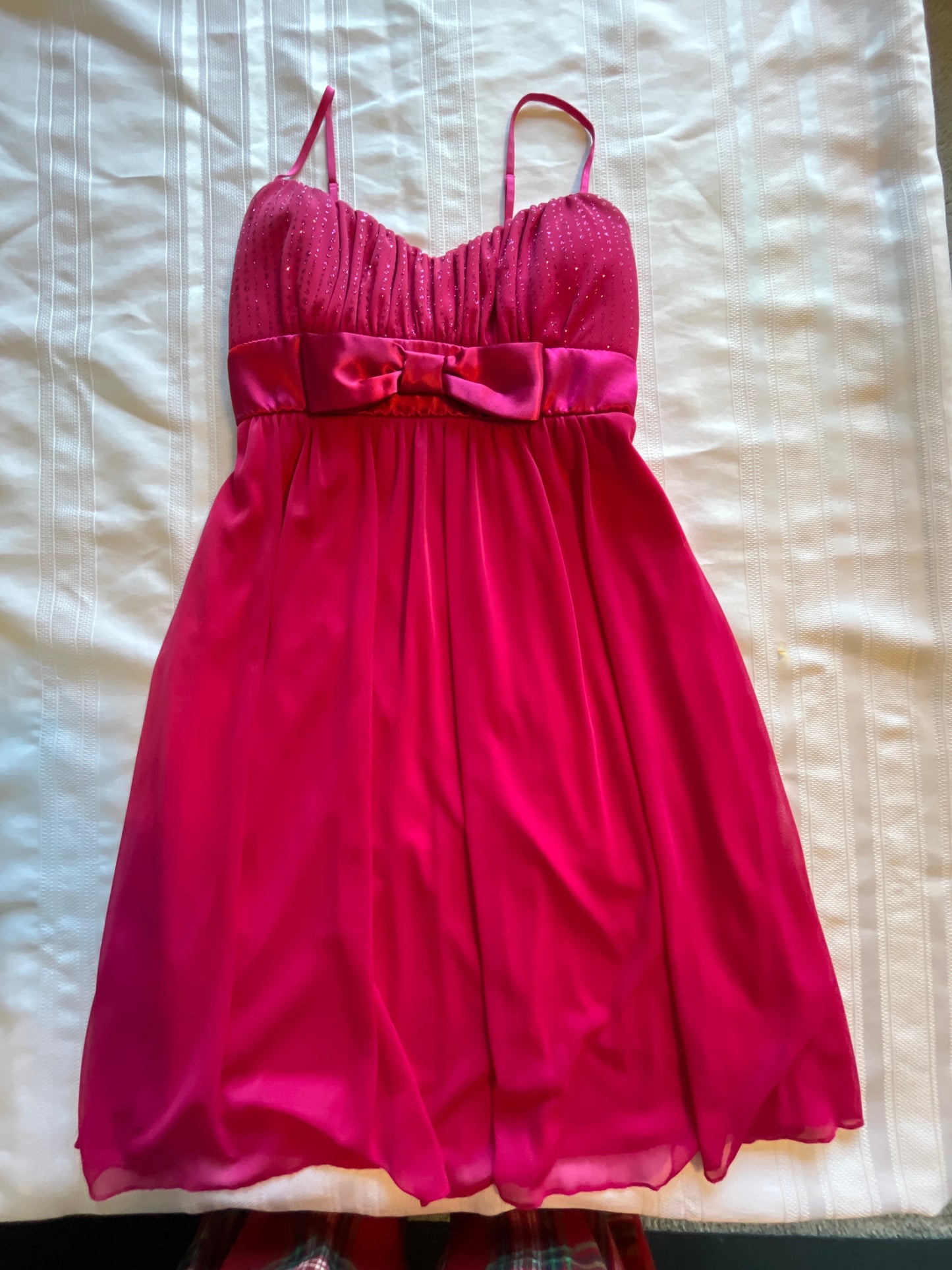 #43 Junior medium party dress EUC