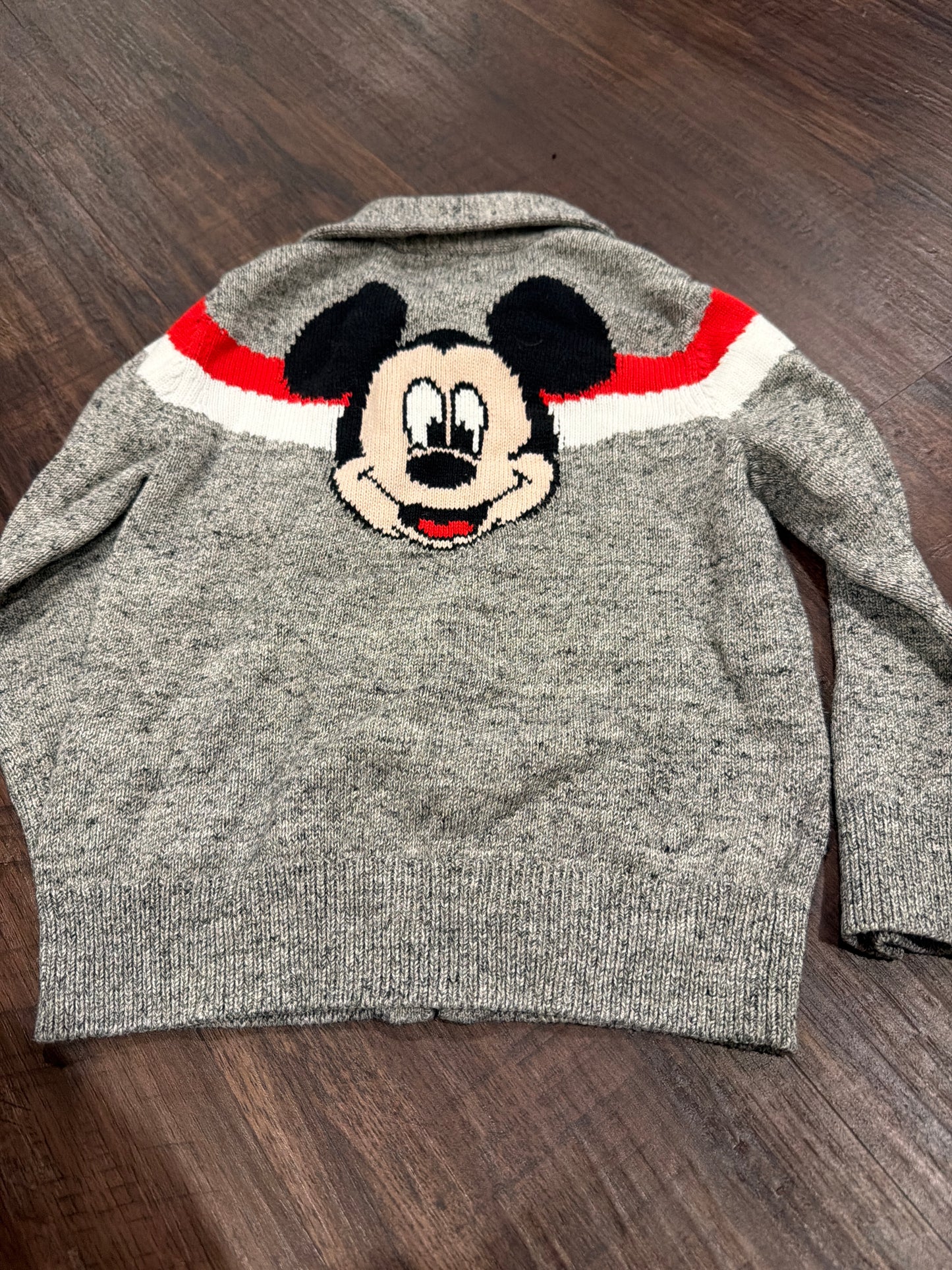 #107 Gap Disney boys size 5 zip up sweater