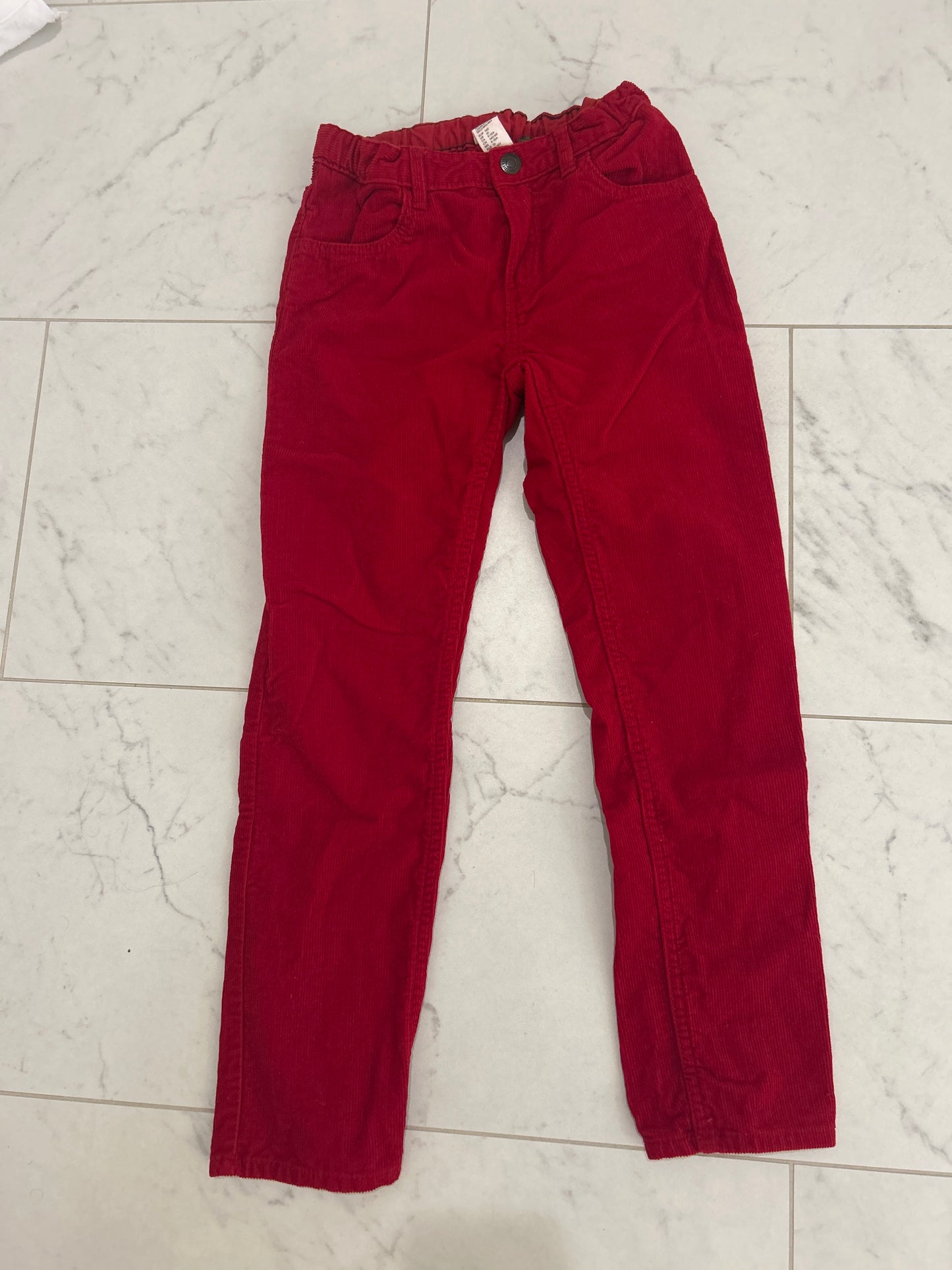 Seller #60, Boy's H&M Red Corduroy Pants, Size 9-10