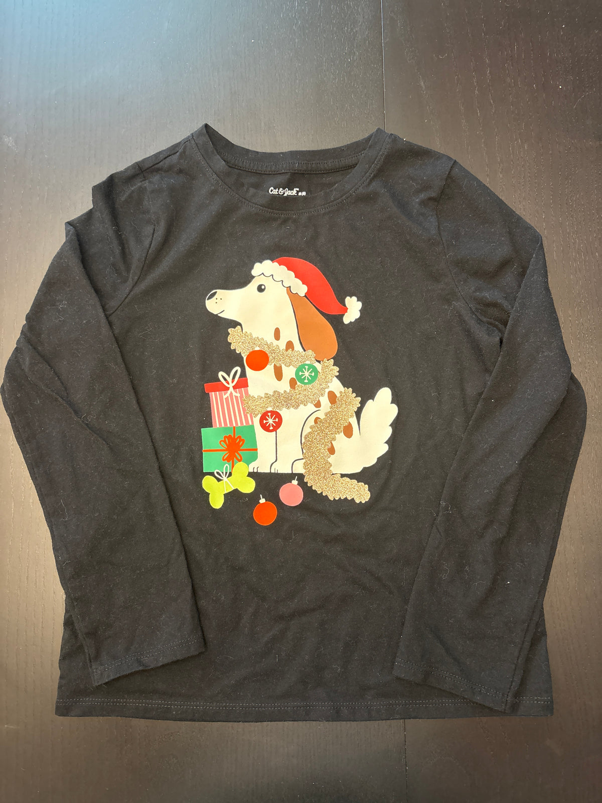 #166 girls Cat&Jack M(8) long sleeved shirt