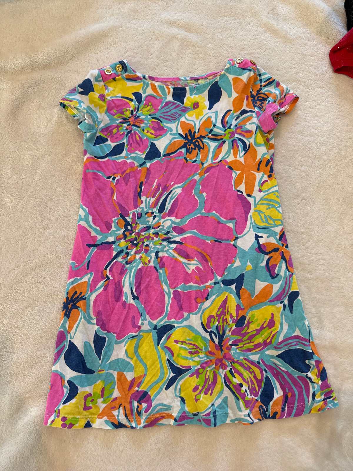 #81 Girls 4 Lilly Pulitzer euc