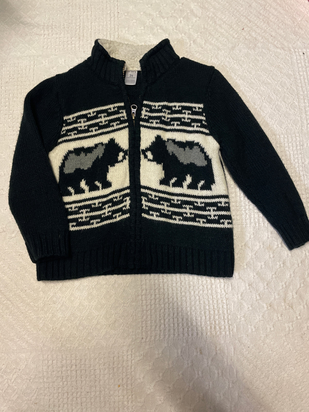 Seller #57 3t zip sweater