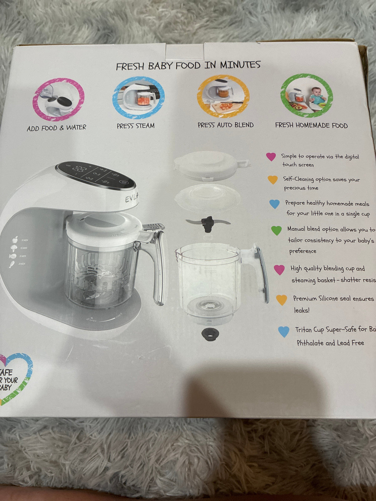 SCO46-NEW- Elvas baby food maker