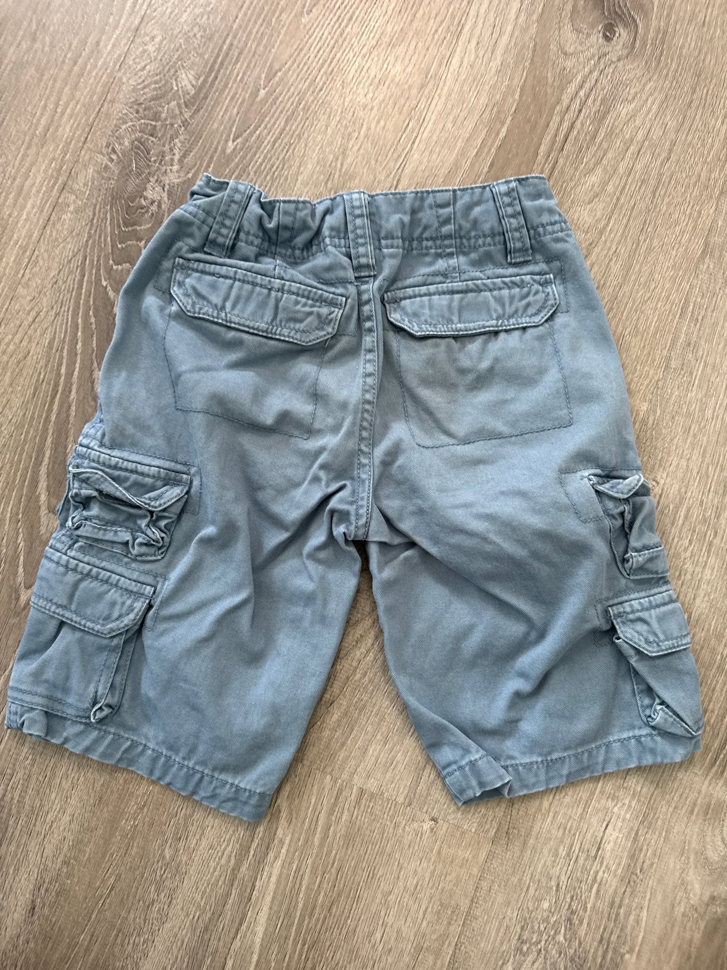 #149 reduced Boys OP size 5 blue cargo shorts