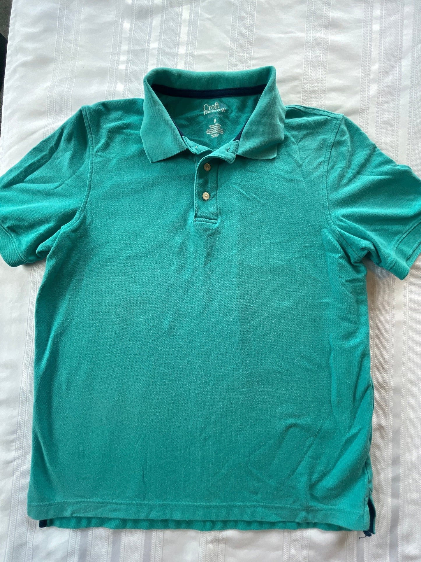 #43 Women’s M Croft and Barrow golf shirt VGUC