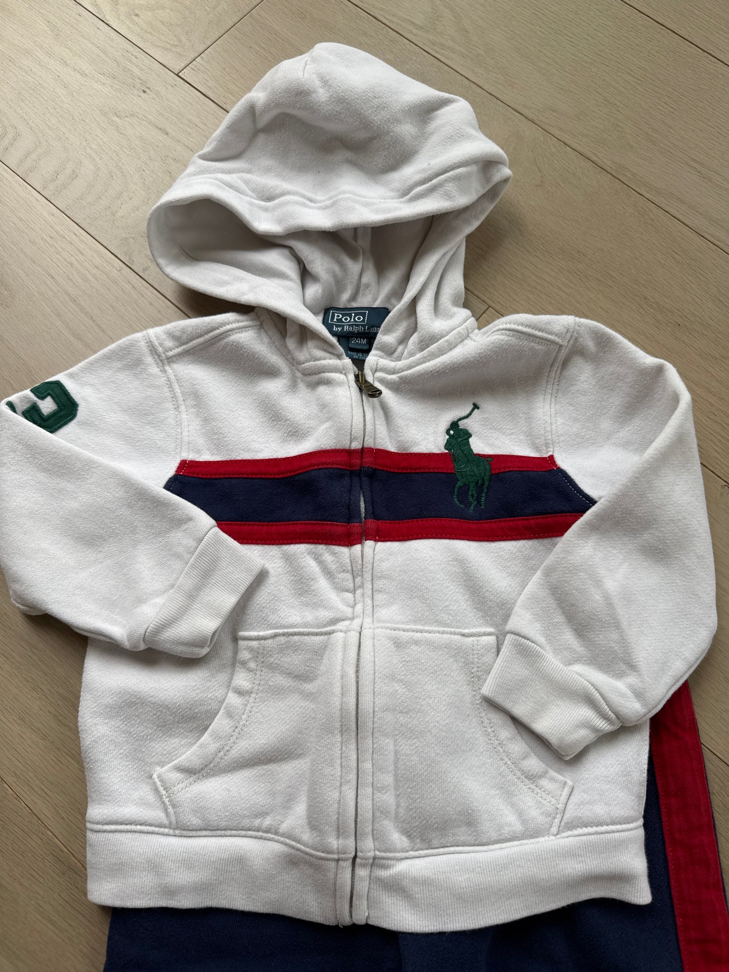 Seller #216 Boys Polo Ralph Lauren sweatsuit, sz 24 mos VGUC