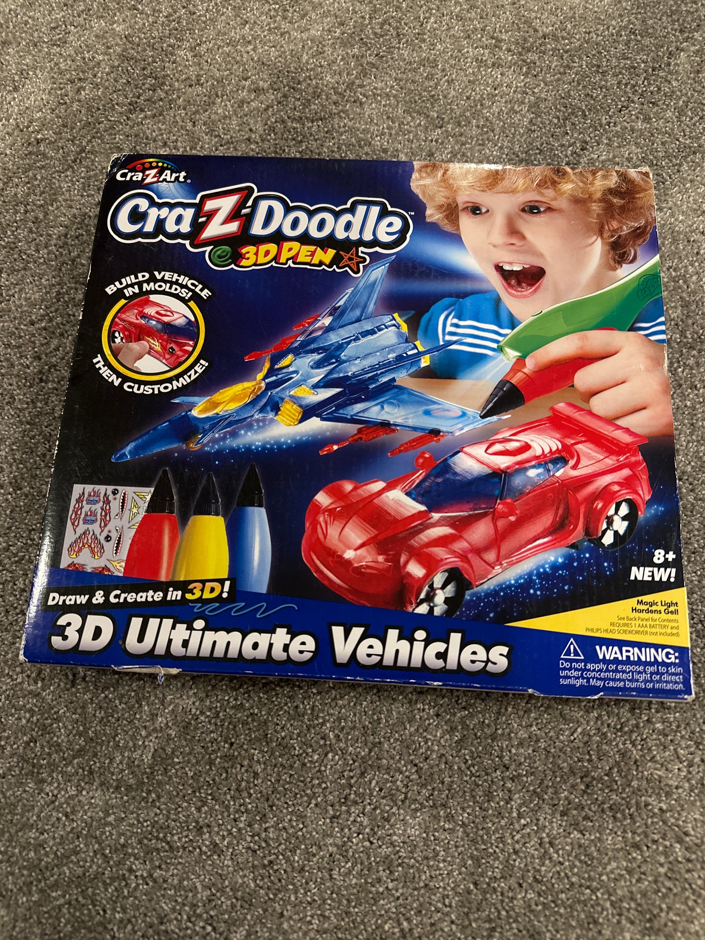 #133 Crazy 3D Pen Car New in Box