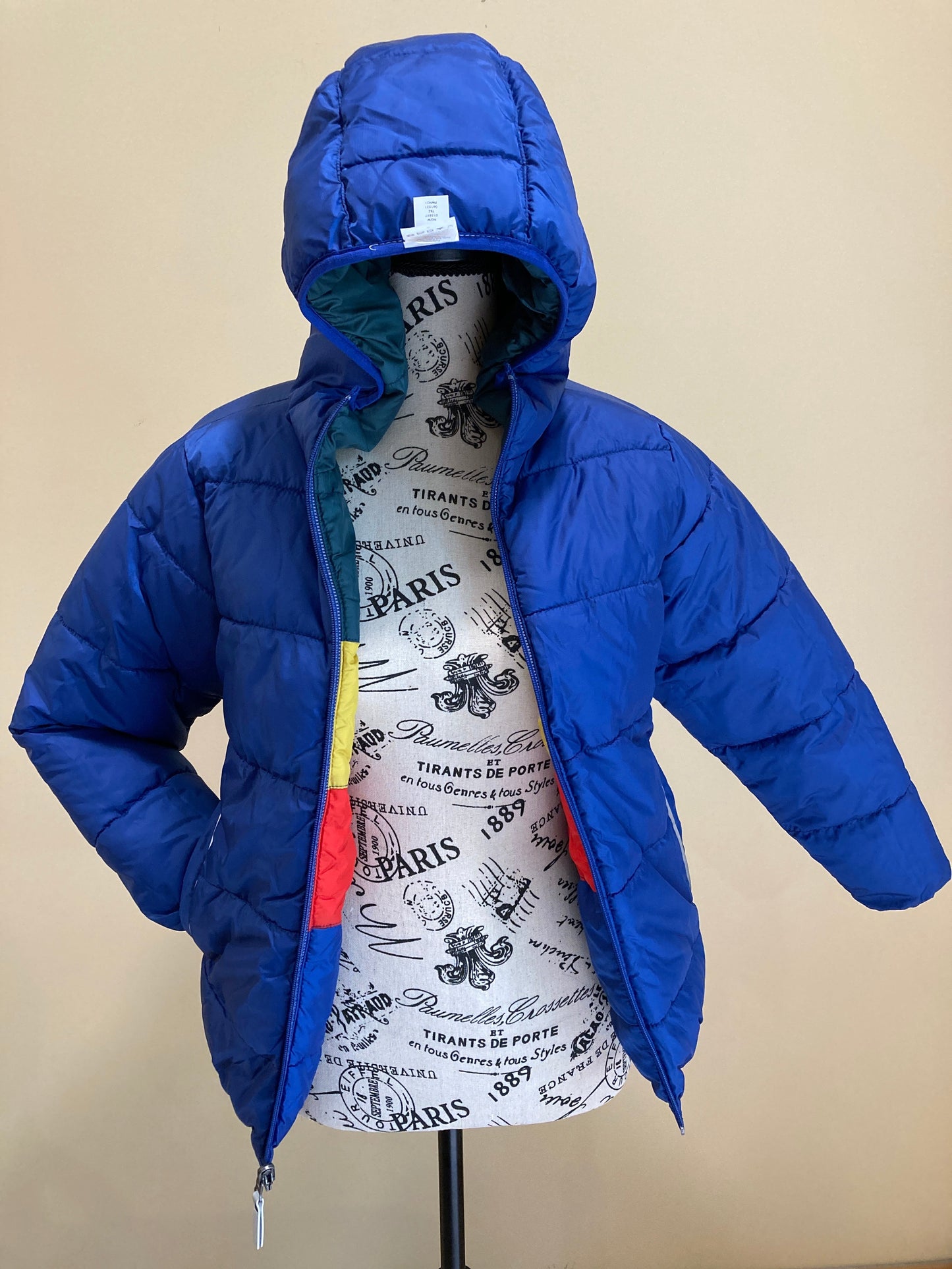 #119-Hanna Andersson Brand New Reversible Winter Coat Size 130/8