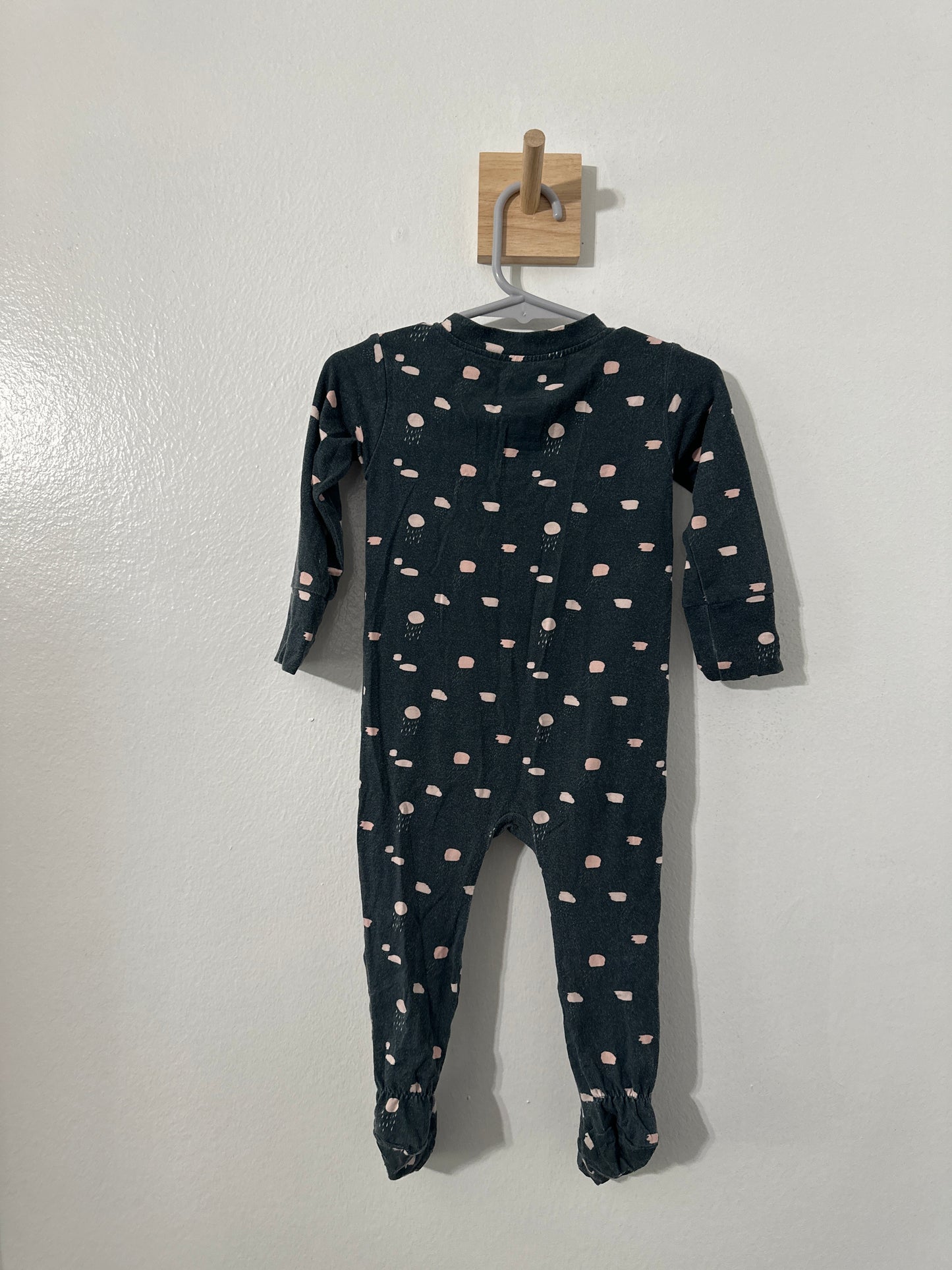 #111 Girls Wildbird Footie Pajamas 12-18 month