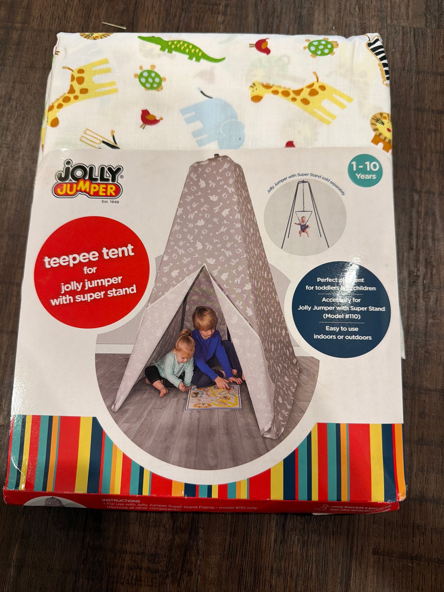 #107 new- Teepee Tent for Jolly Jumper