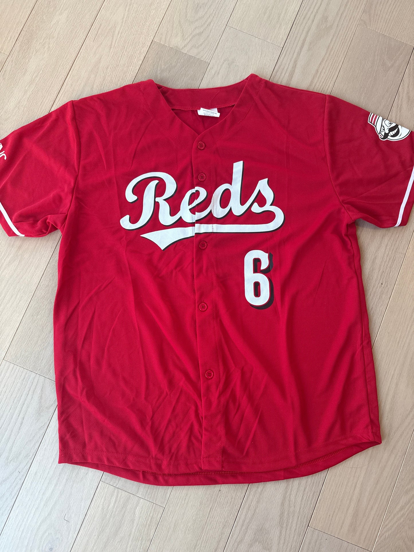 Seller #216, Men’s Cincinnati Reds India jersey, XL NWOT