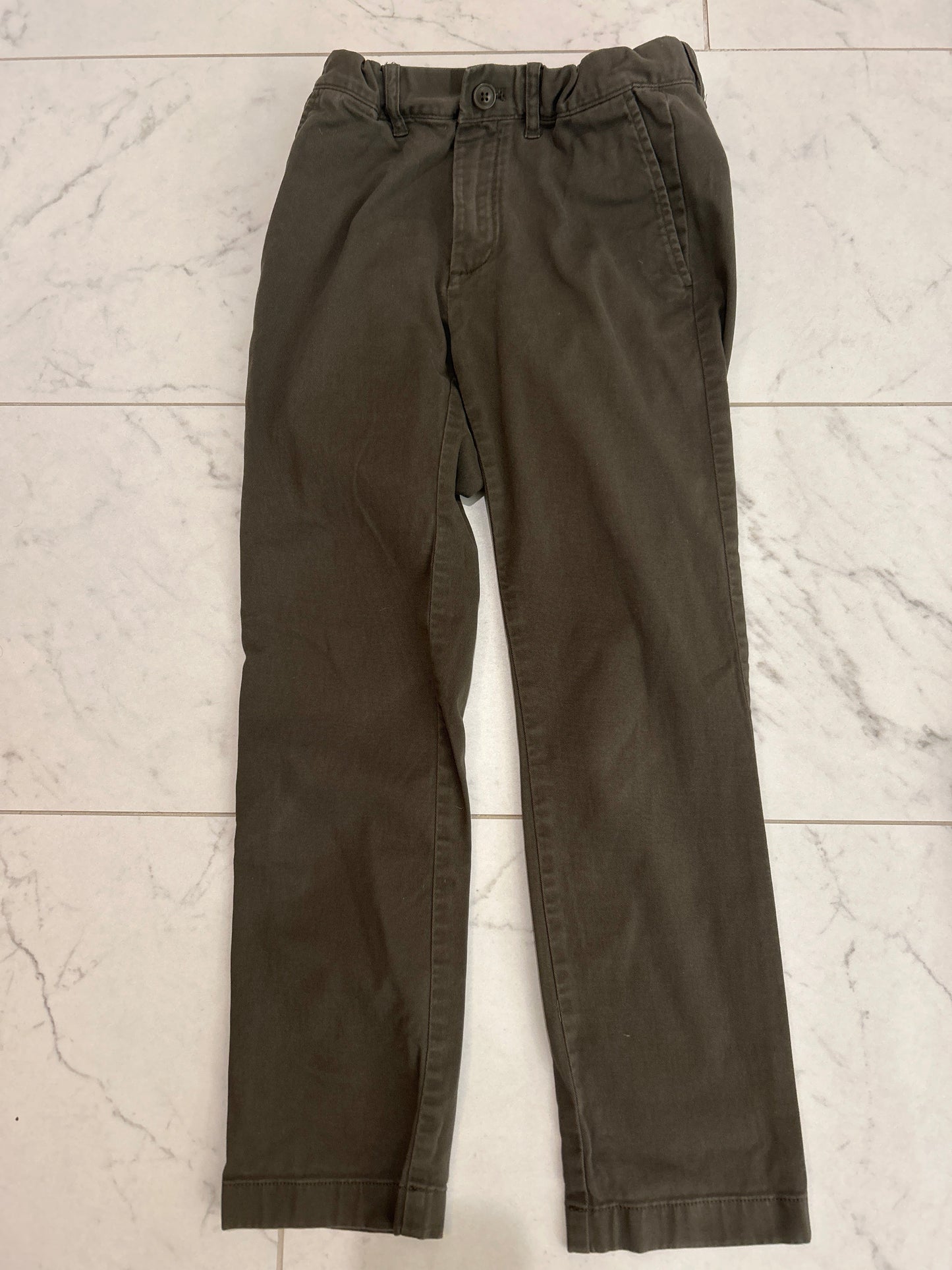 Seller #60, Boy's J. Crew Khakis, Forrest Green, Size 10