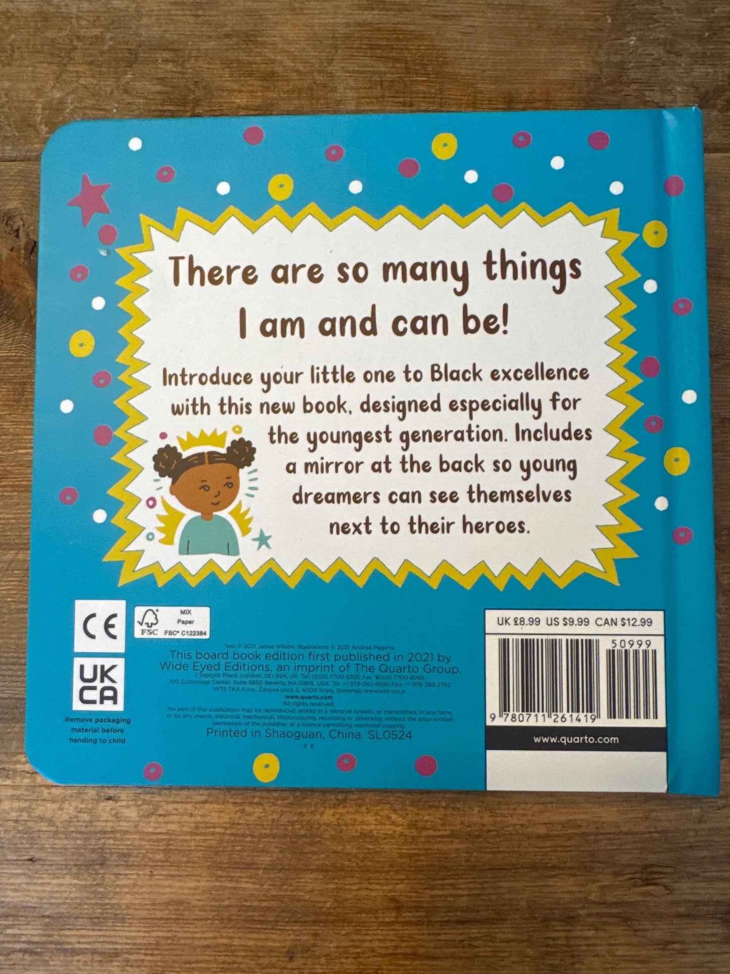 Seller #127 Baby Young, Gifted, and Black: With a Mirror! (See Yourself in Their Stories) Board book