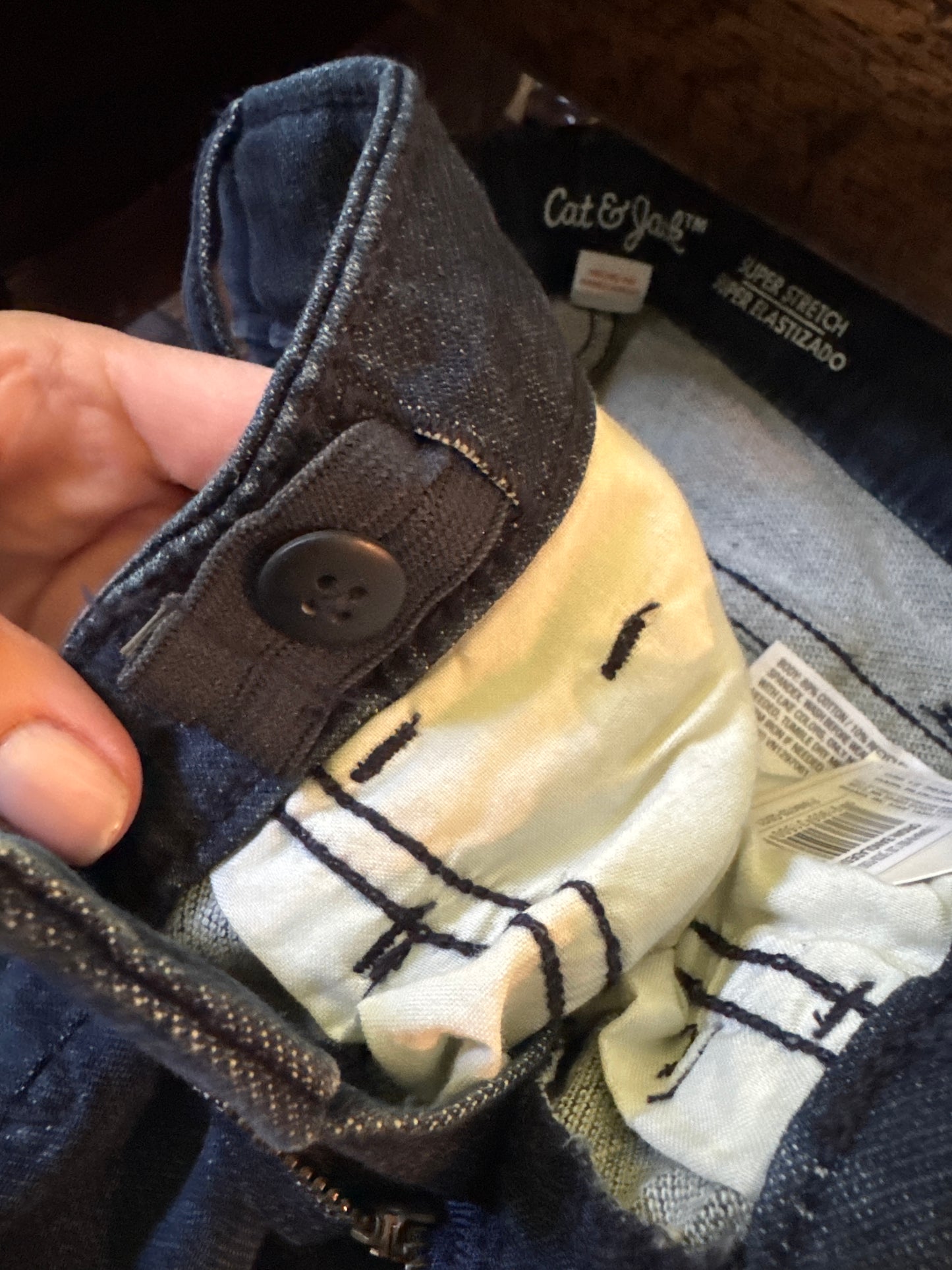 Seller #172 Cat & Jack NEW Boys Super Stretch Slim Jeans Size 7