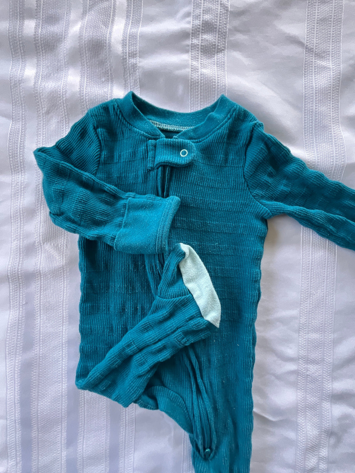 #43 Boys 0-3 mo Cloud Island footed romper VGUC