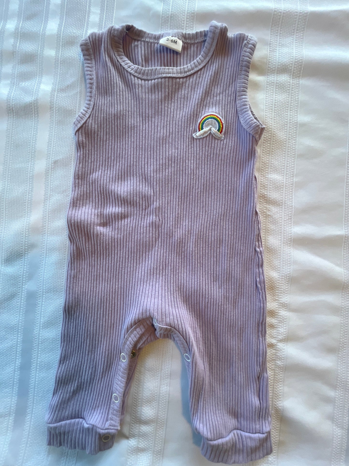 #43 Girls 3-6 mo one piece EUC