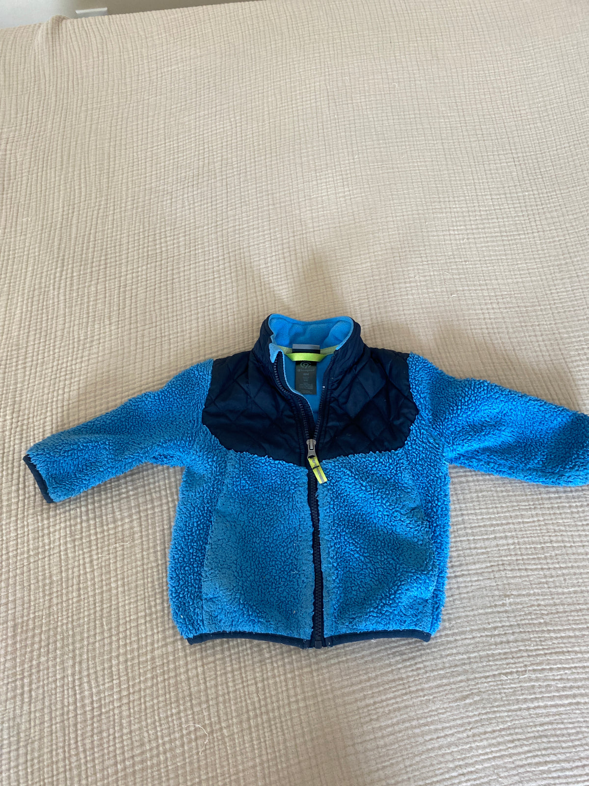 #63-Champion blue fleece jacket