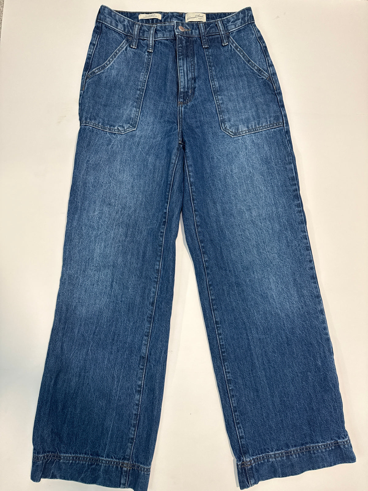 #64 Universal Thread High Rise Wide Leg Jeans Size 6