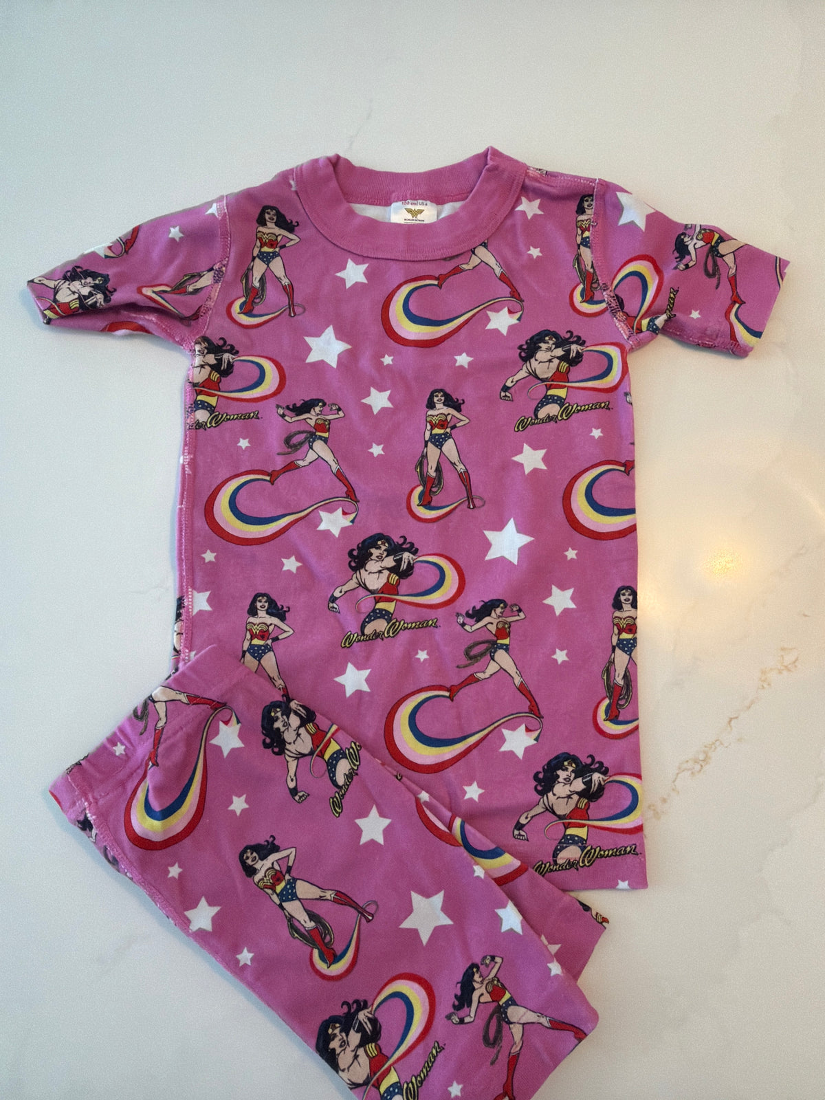 #133 girls Hanna Andersson size 4 pajamas