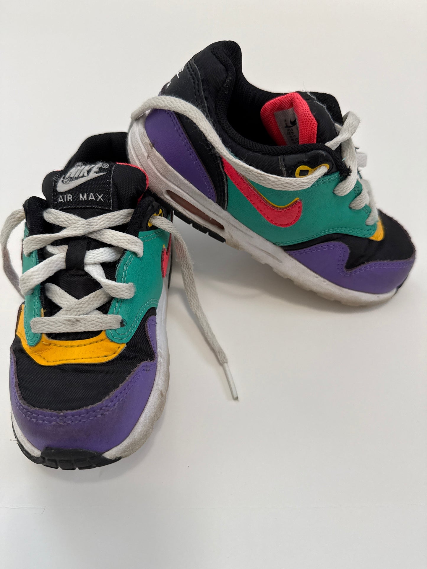 #96 Girls Nike Air Max Size 9C