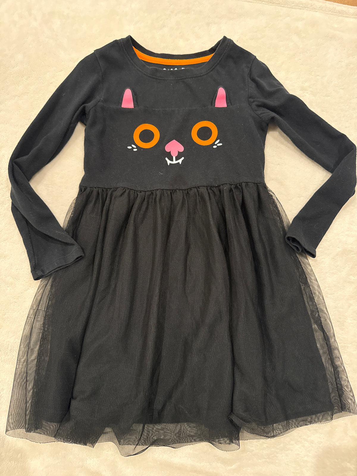 #81 Girls 6 Cat and Jack Cat dresses halloween