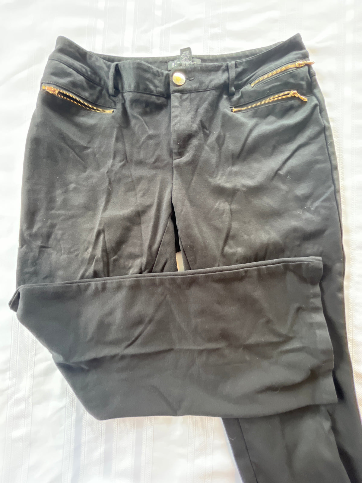 #43 Women’s Size 12 INC dress slacks EUC (black)