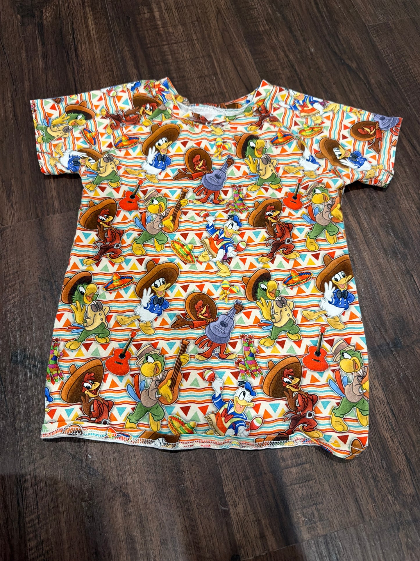 #107 Disney boutique size 5/6 Theee Caballeros tee shirt