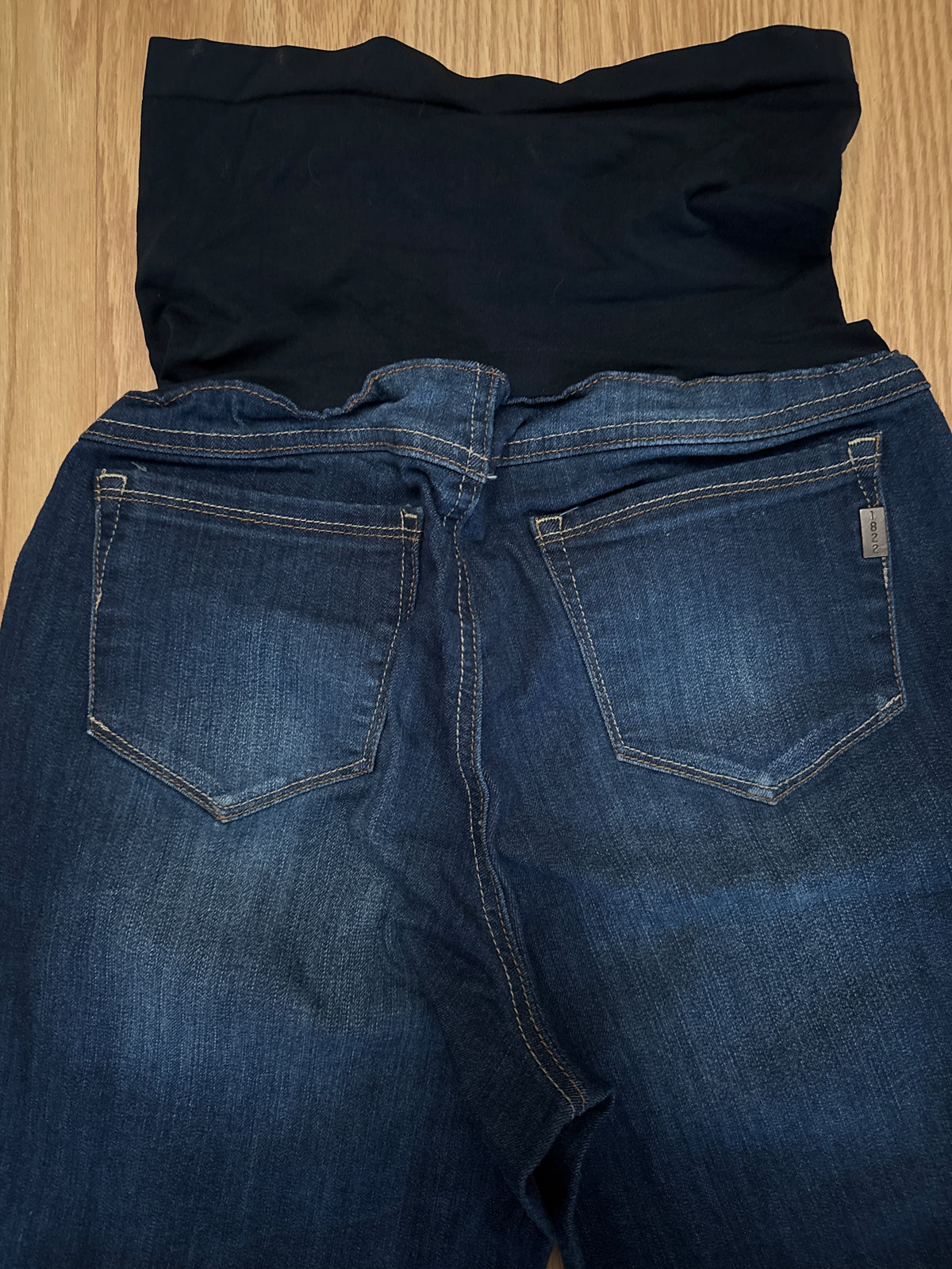 #87 1822 size 28 maternity stretchy skinny jeans (perfect with boots!) EUC
