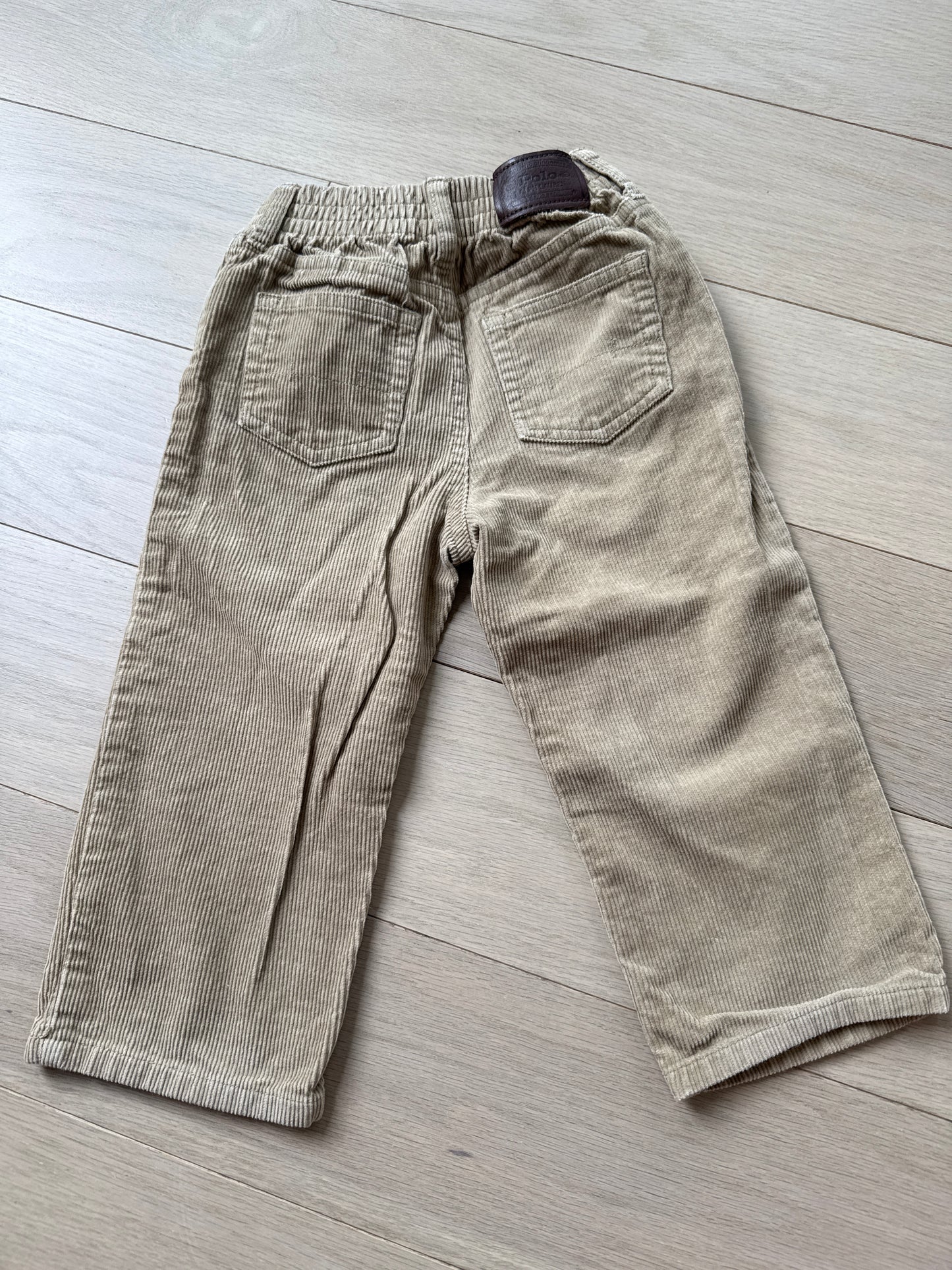 Seller #216 Boys Polo Ralph Lauren khaki corduroy pants, sz 24 mos EUC