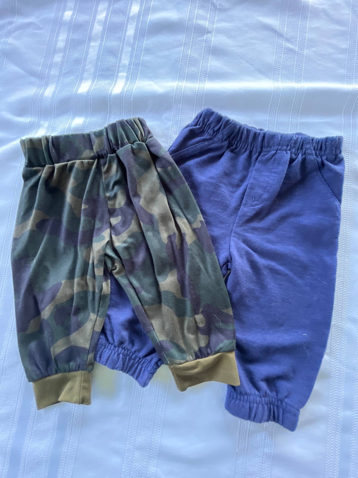#43 Boys 3-6 mo pants set of 2 EUC