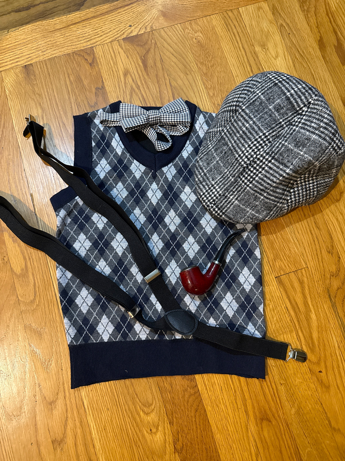 Seller # 152 - boys OSFM old man costume accessories