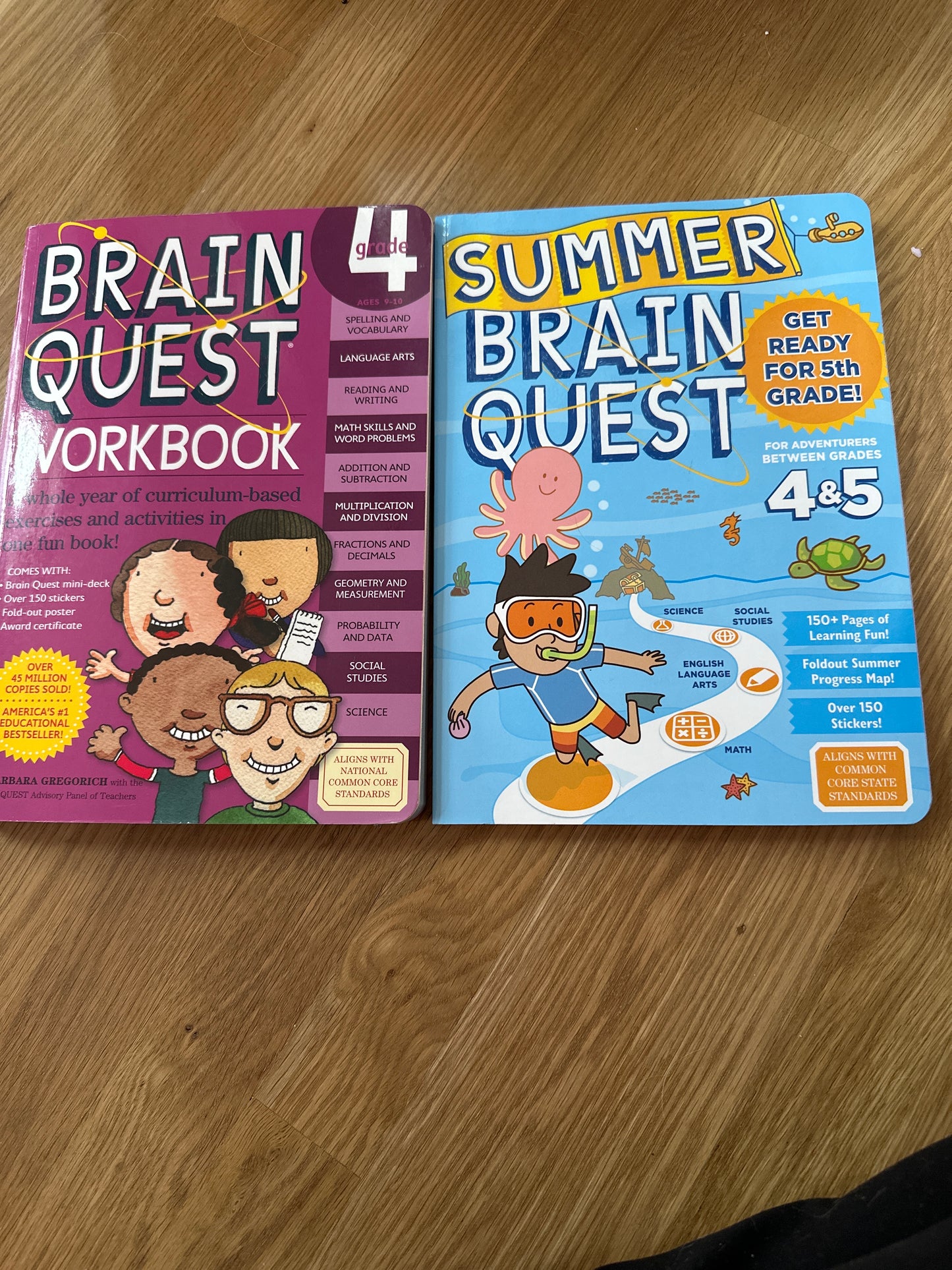 #130 Reduced Brain Quest Books for 4th and 5th Grade
