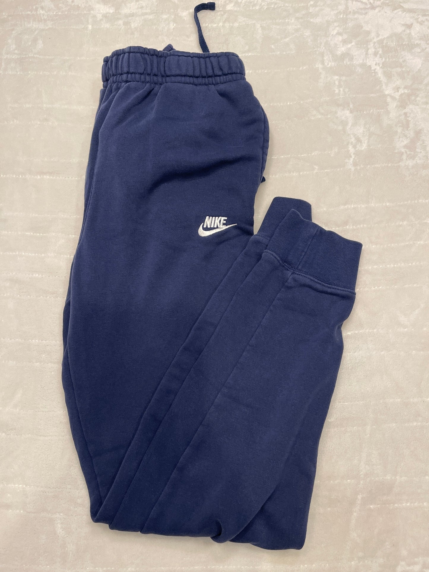 #212 Nike navy joggers size small tall