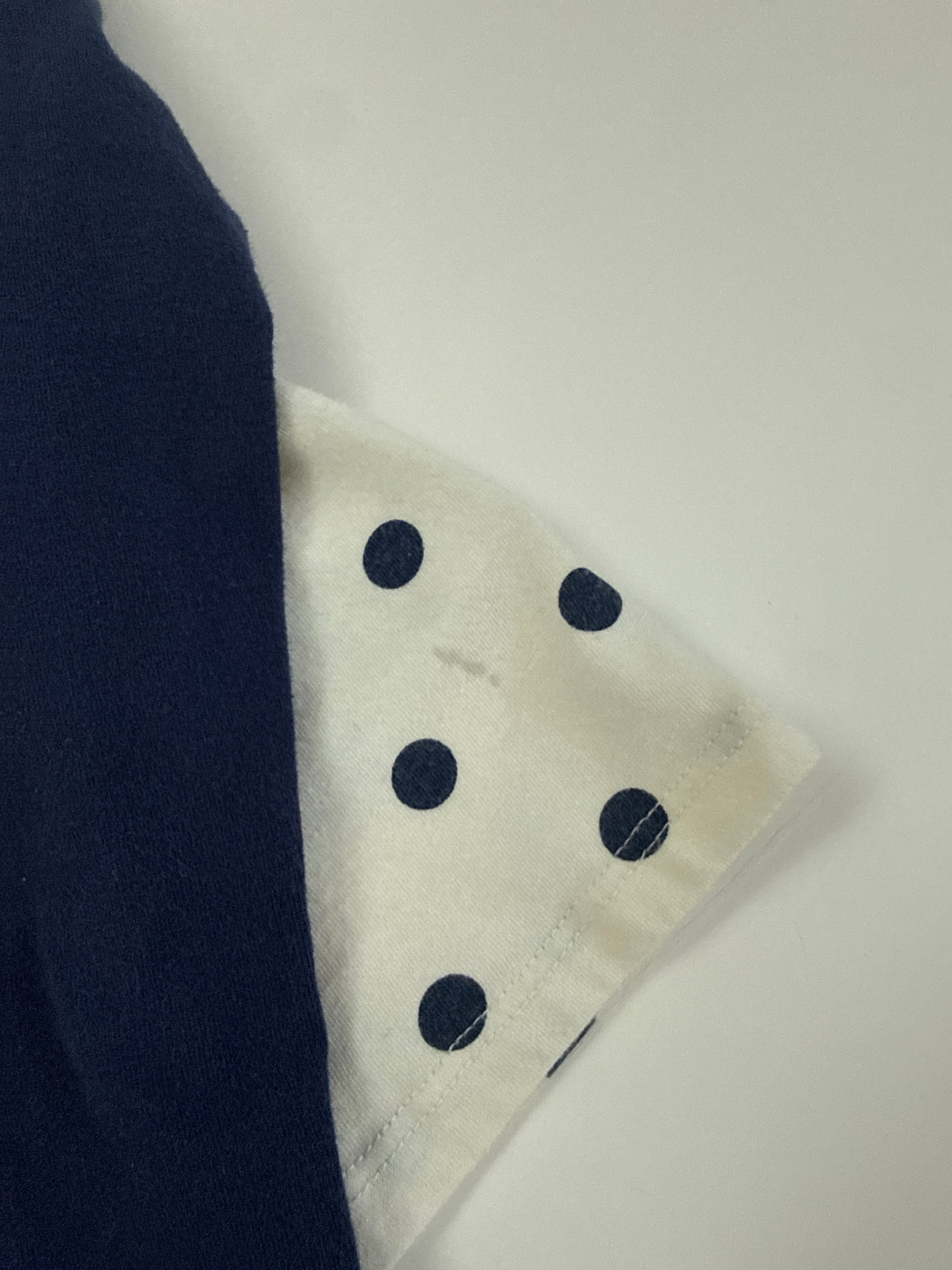 #64 Old Navy Navy Blue Polka Dot Dress and C&J leggings GUC 5