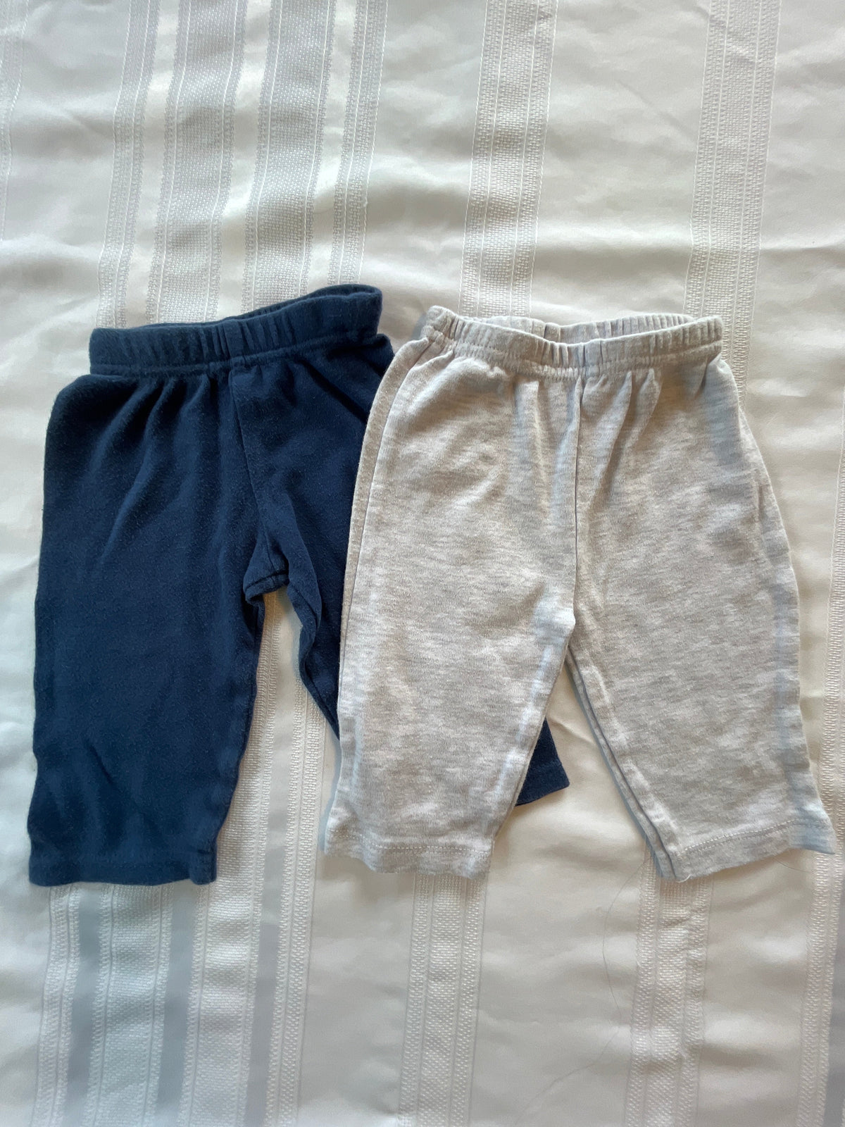 #43 Boys 3-6 mo pants set of 2 EUC