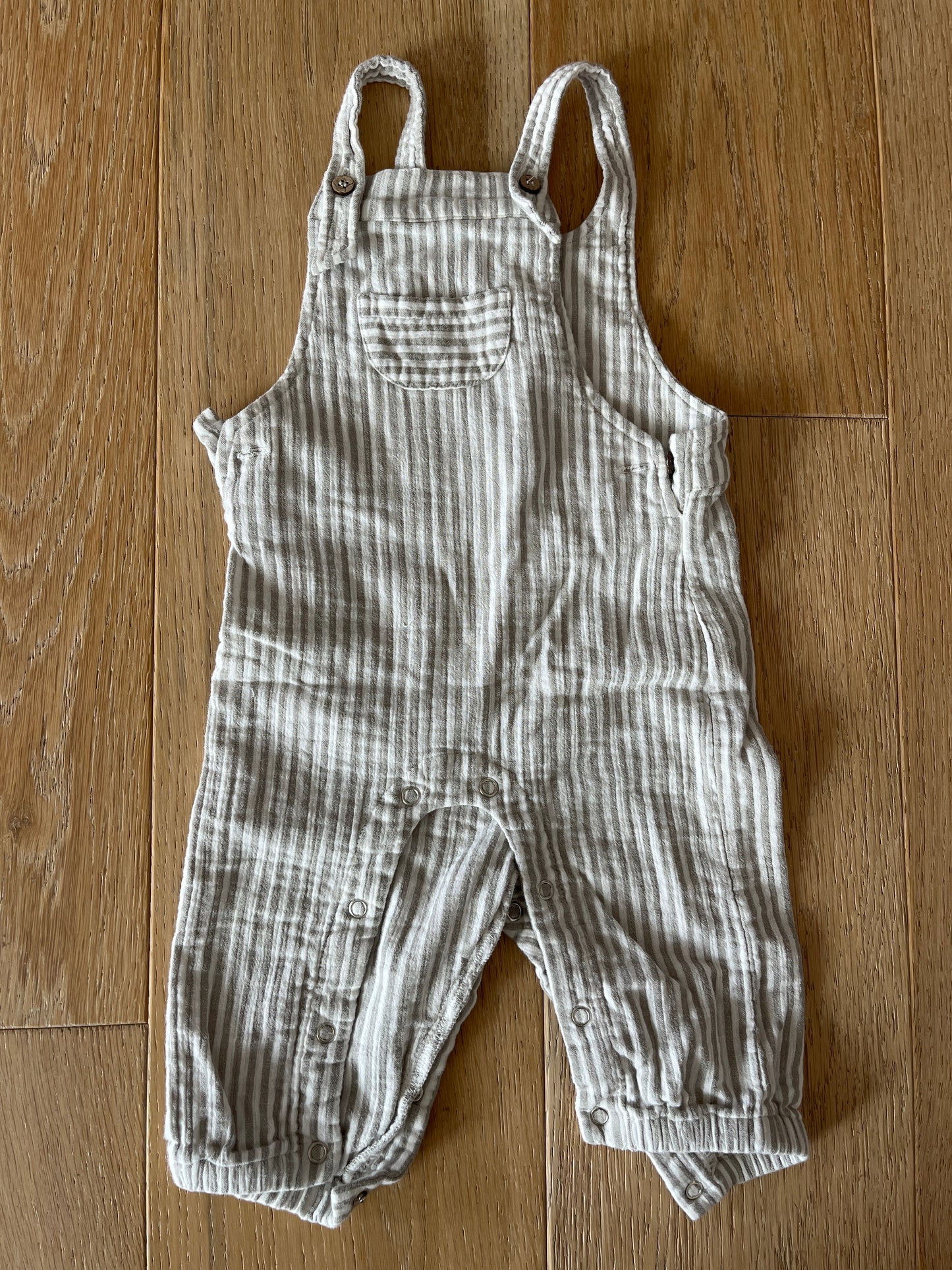 #40 REDUCED Boys 6-12 Months Rylee and Cru Line Overalls