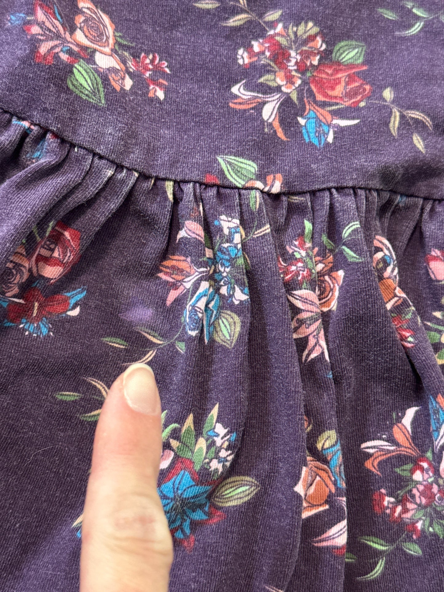 #149 Girls size 2 Matilda Jane Purple floral dress