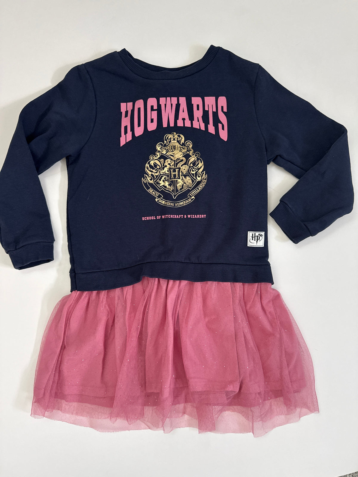 #64 H&M Harry Potter Sweatshirt Dress Size 5T