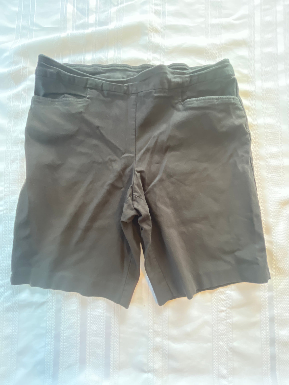 #43 Women’s size 12-14 stretch shorts EIC