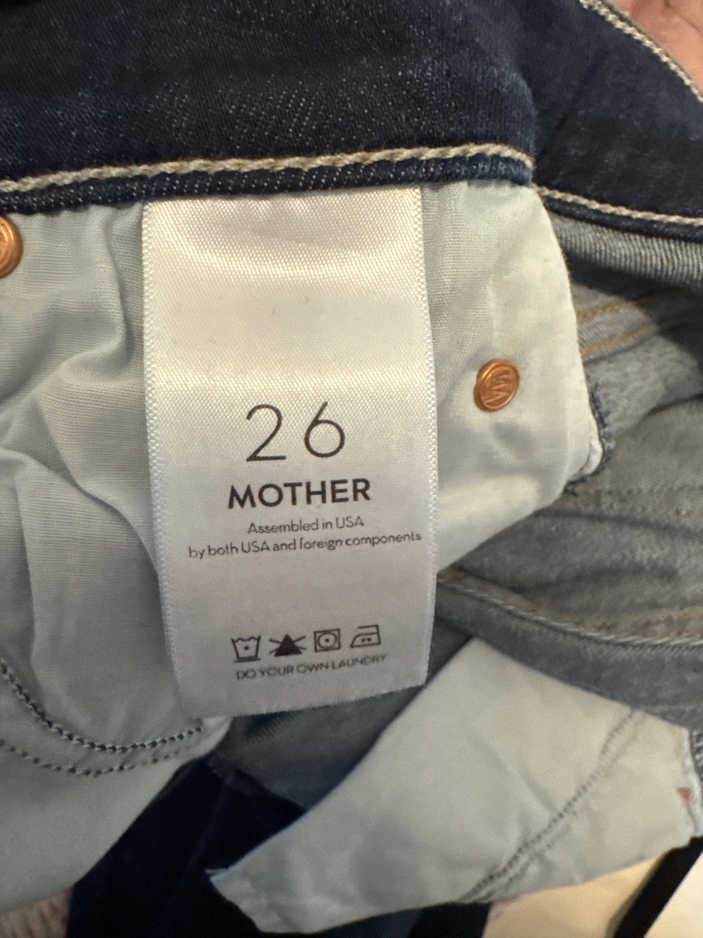 Seller #127 Mother ankle fray jeans Women's size 26