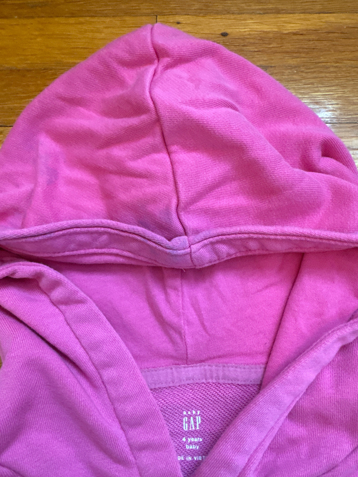 #127 Gap Pink Hoodie Girls 4T