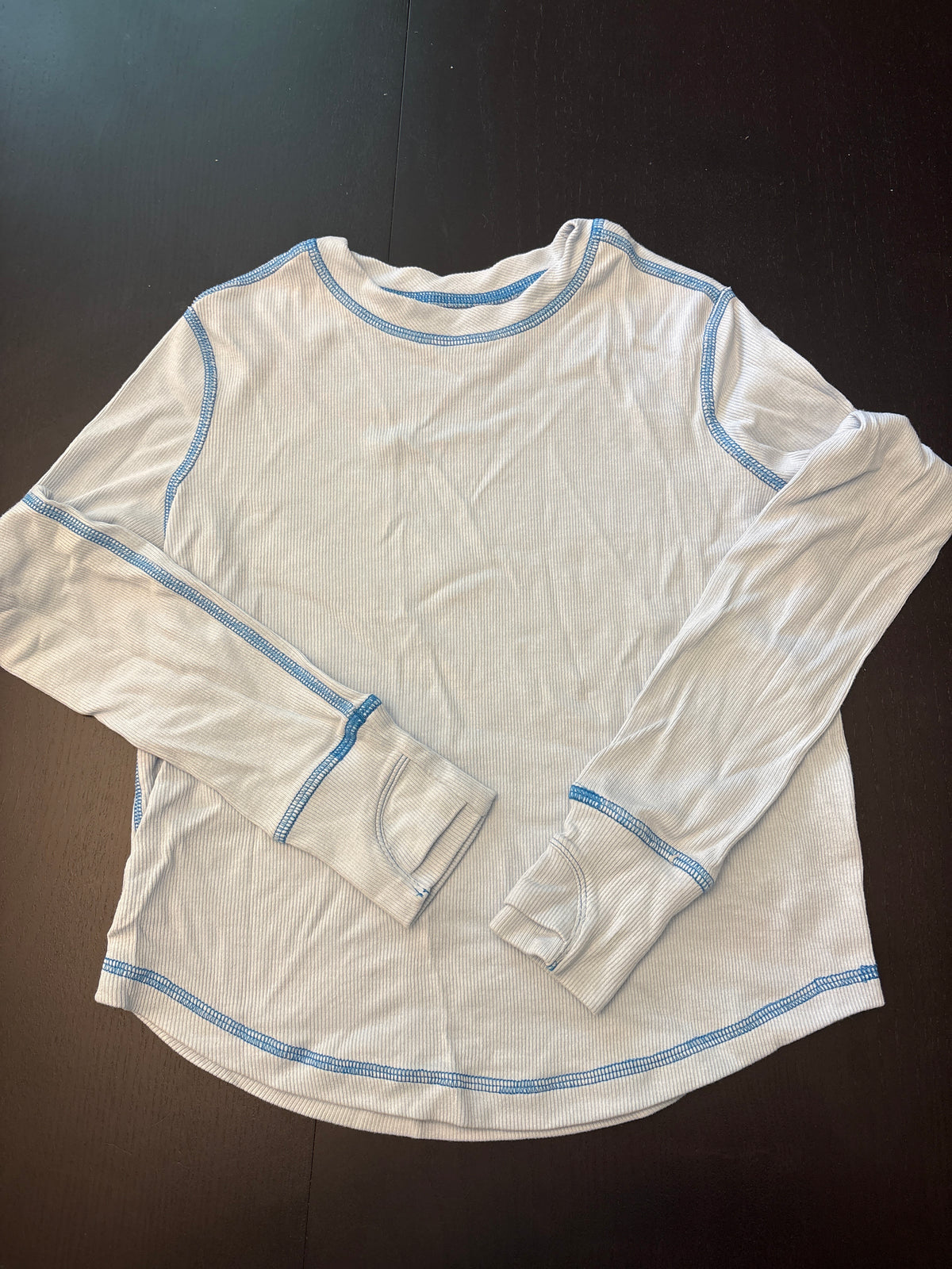 #166 girls Hannah Andersson 140/sz10 long sleeved tee