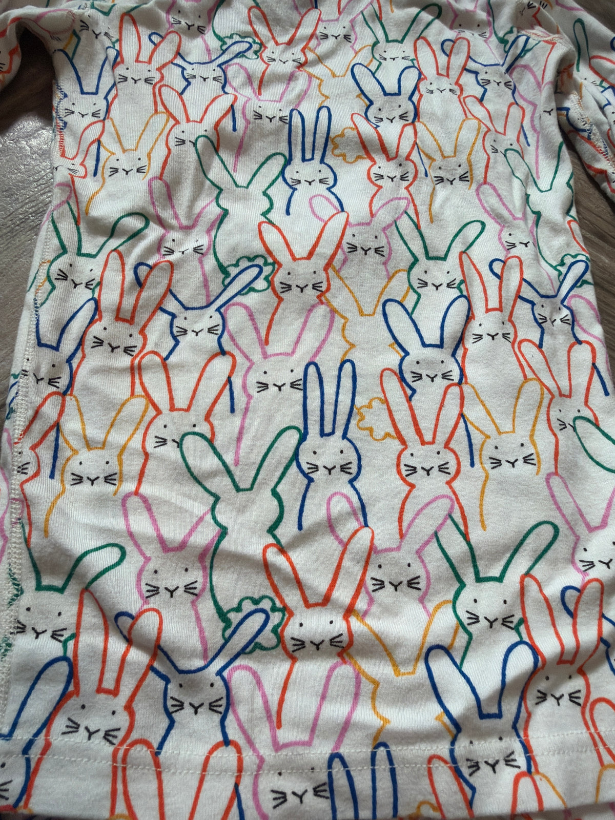 #198 Girls Hannah Anderson bunny pajamas size 150