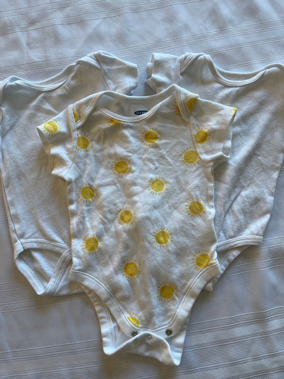 #43 Girls 6-12 mo onesie bundle VGUC