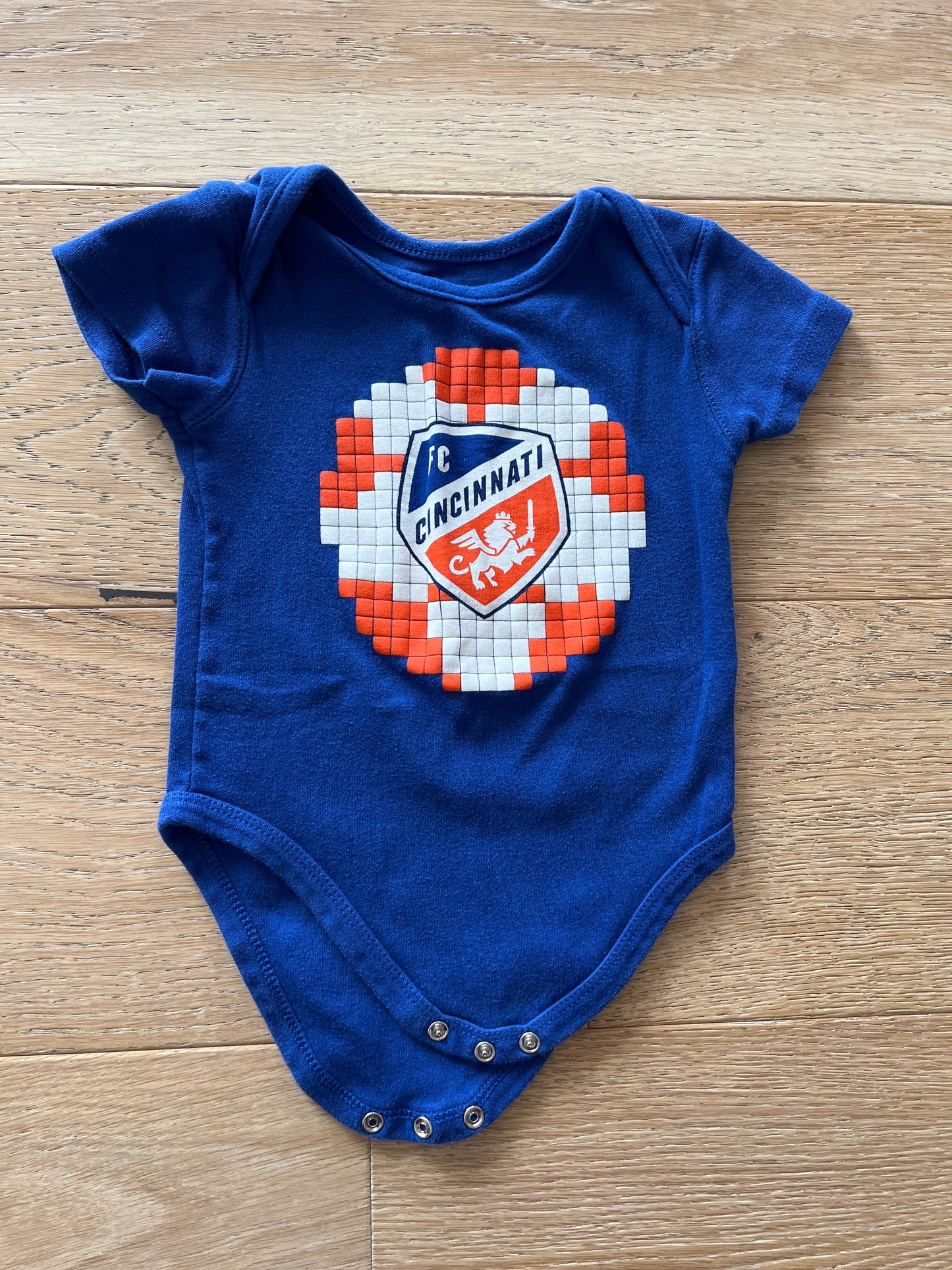 #40 Boys 18 Months FC Cincinnati Onesie