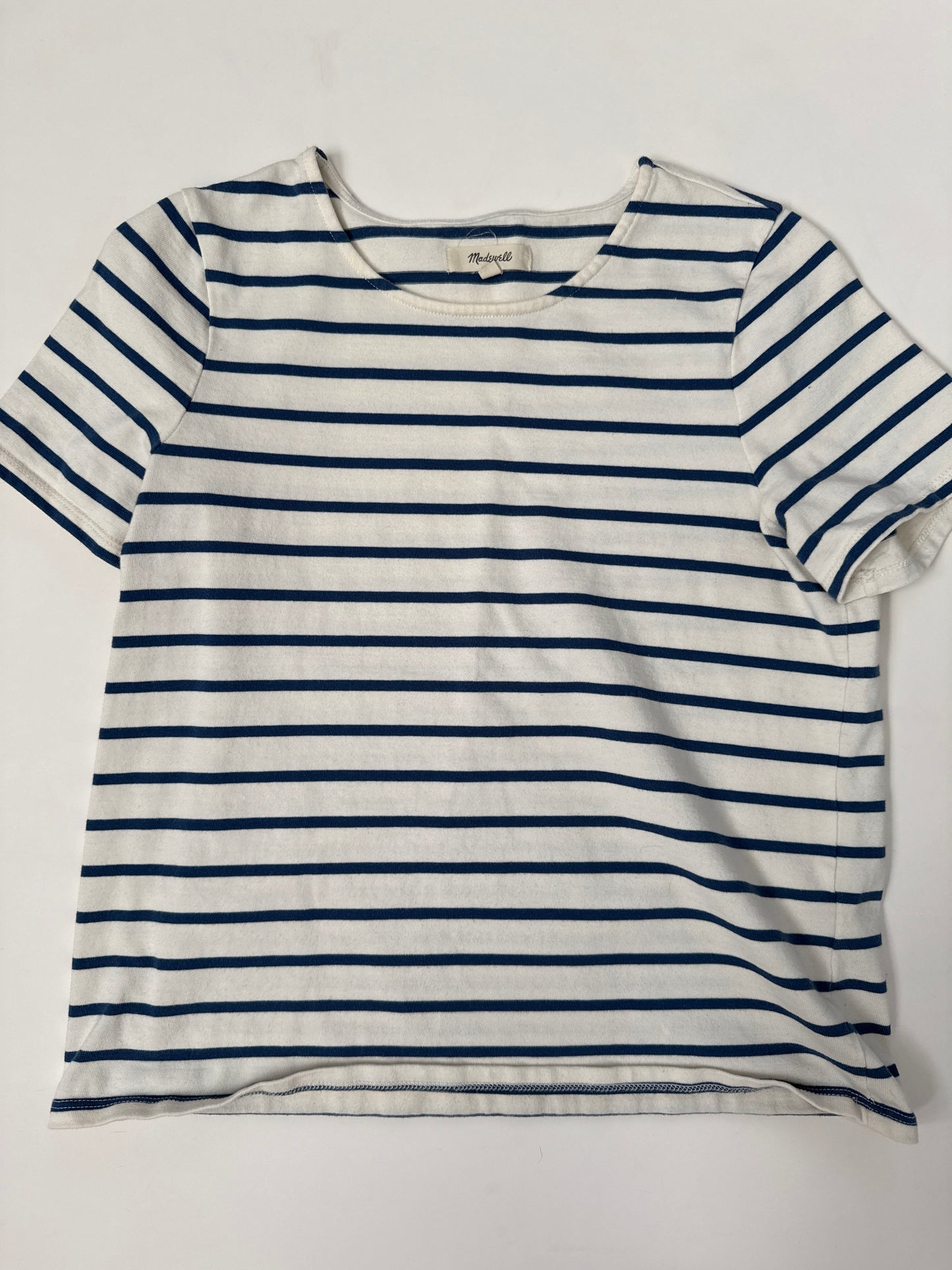 #64 Madewell Striped Short Sleeve Size S