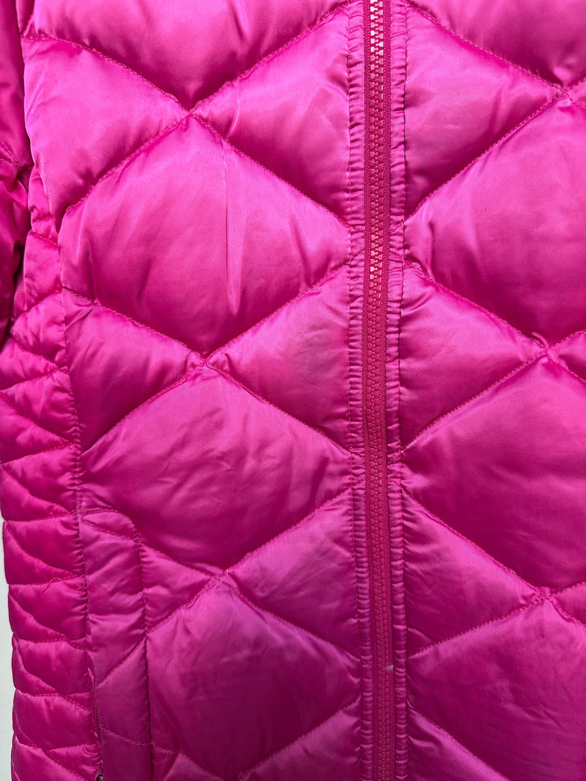#130 North Face Girls Sz 10/12 Winter Coat Pink Puffer