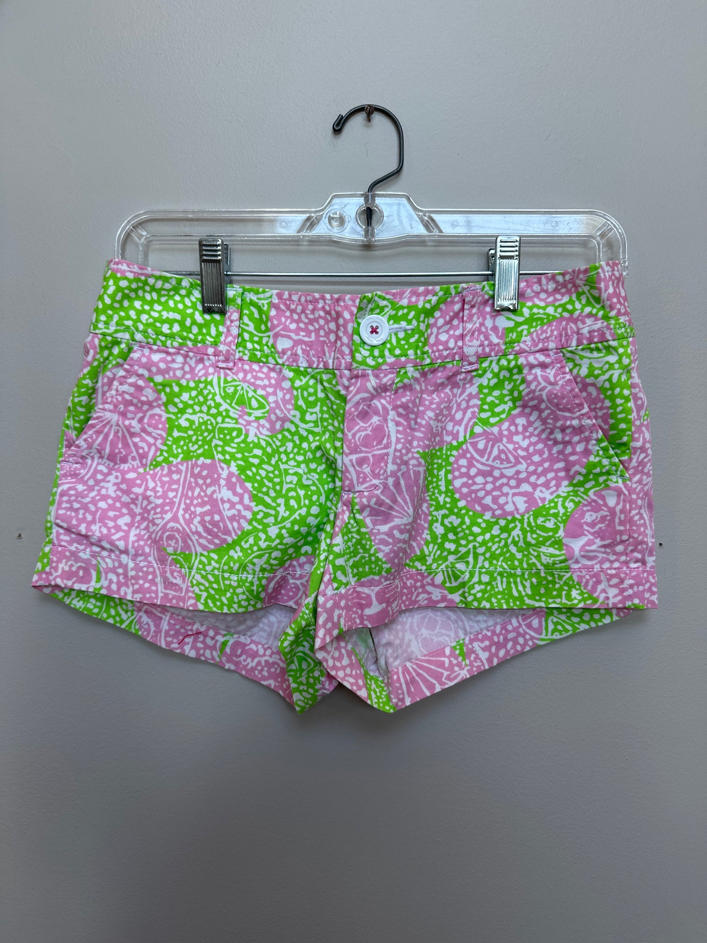#130 Lilly Pulitzer Sz 00 The Walsh Short Womens